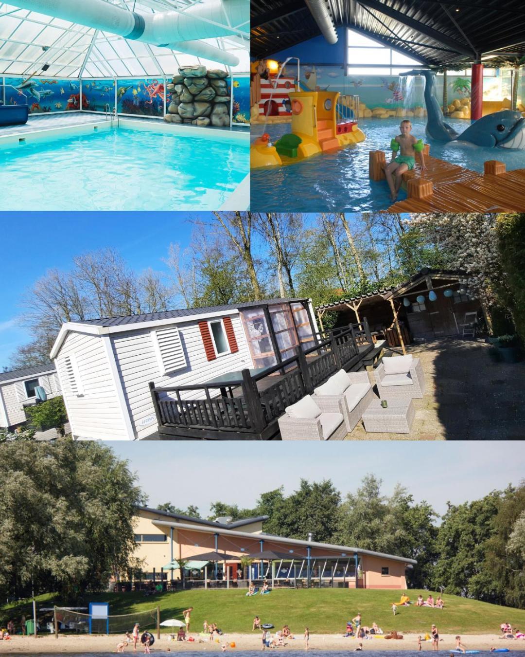 Kajuit423 6Pers 5Sterren Vakantiepark Bergumermeer Aan Het Water In Friesland Met Zwembad Villa Suameer Esterno foto