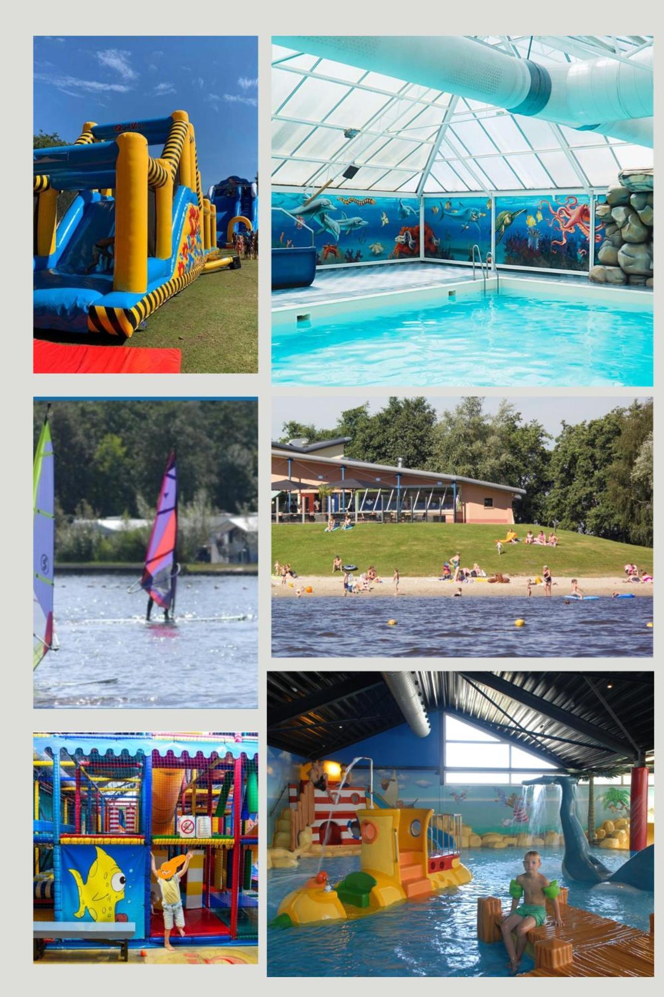 Kajuit423 6Pers 5Sterren Vakantiepark Bergumermeer Aan Het Water In Friesland Met Zwembad Villa Suameer Esterno foto